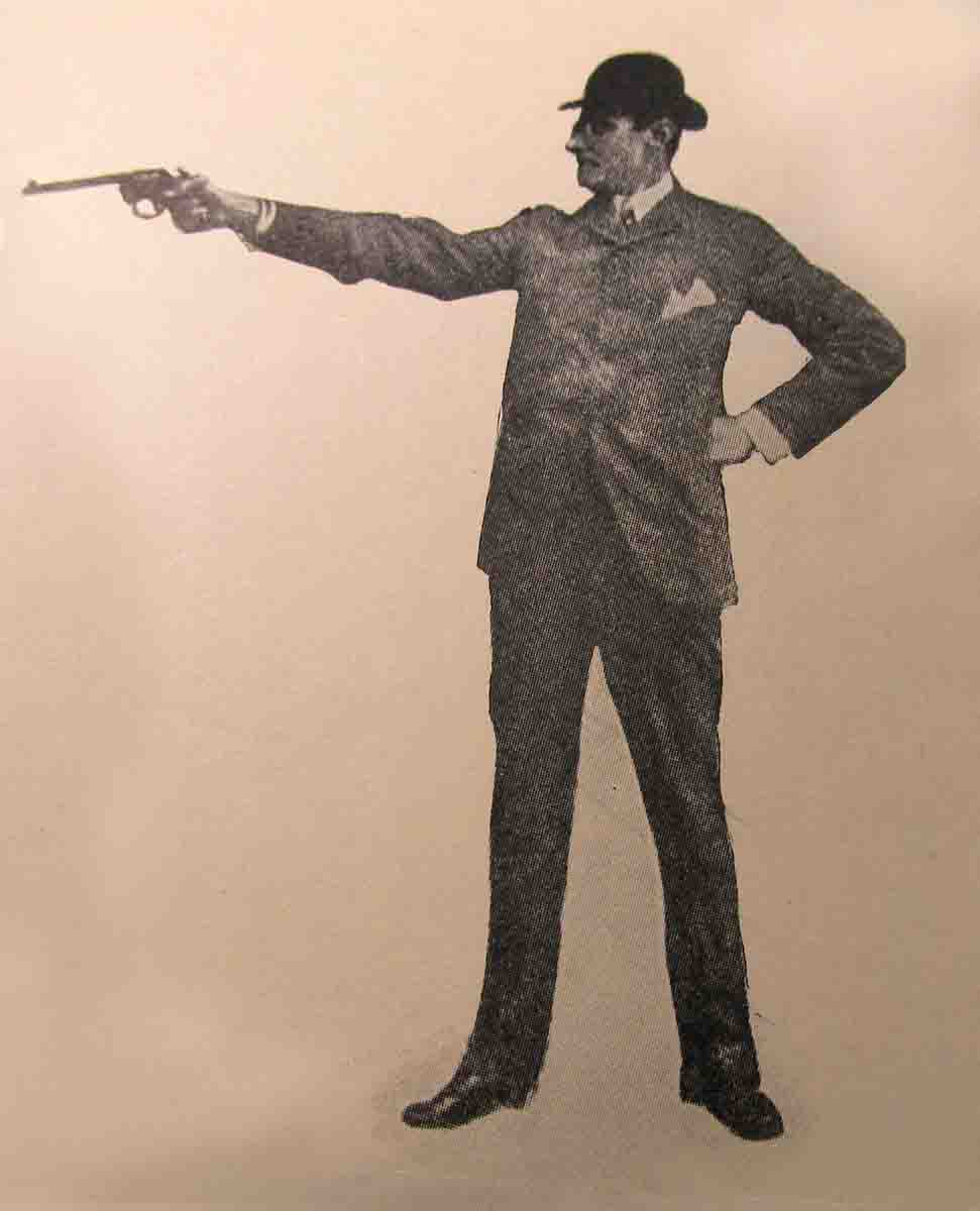 Reginald H. Sayre, one of the era’s best shooters; he served as captain of the 1908 Olympic pistol team.
